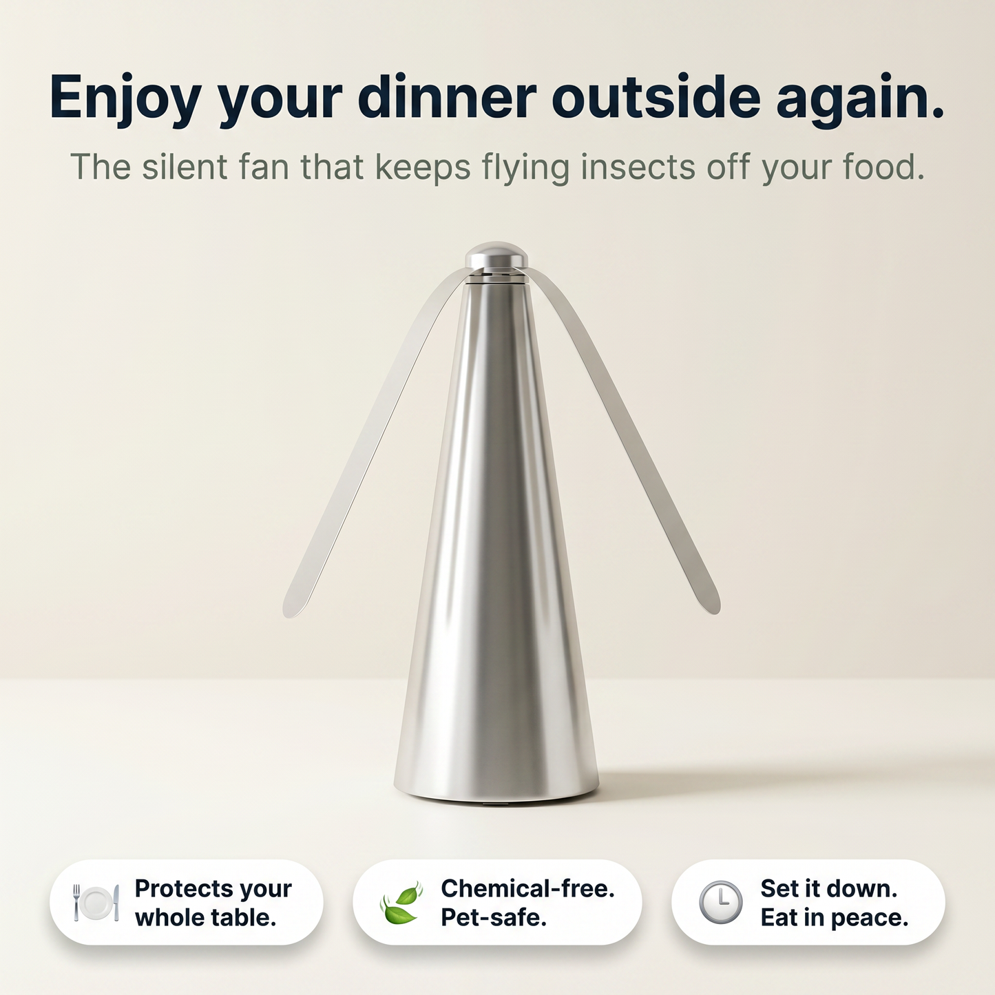 Astricade™ Bug-Free Tabletop Fan